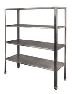 Комплект полок с перфорацией для стеллажа ПСТП-15/4