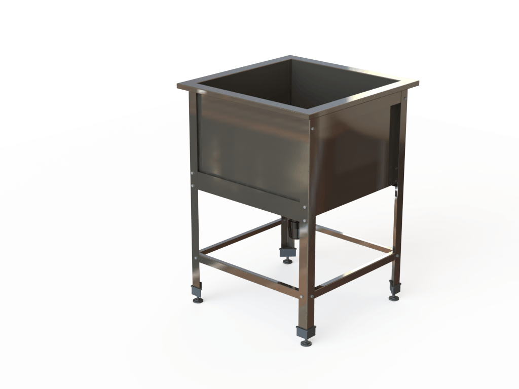 Ванна сварная 1 секционная ВМСН1-6/6