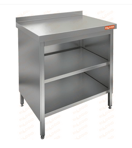 Стол производственный НСЗО-7/6Б закрытый с 3-х сторон