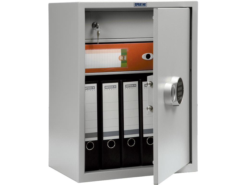 Бухгалтерский шкаф с встроенным отделением ПРАКТИК SL-65Т EL