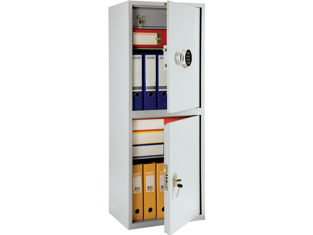 Шкаф бухгалтерский ПРАКТИК SL-125/2Т EL