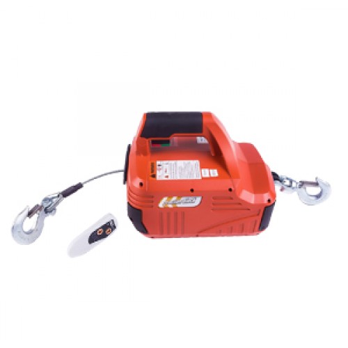 Лебедка электрическая переносная TOR SQ-05 450 кг 4,6 м с аккумулятором 24 В