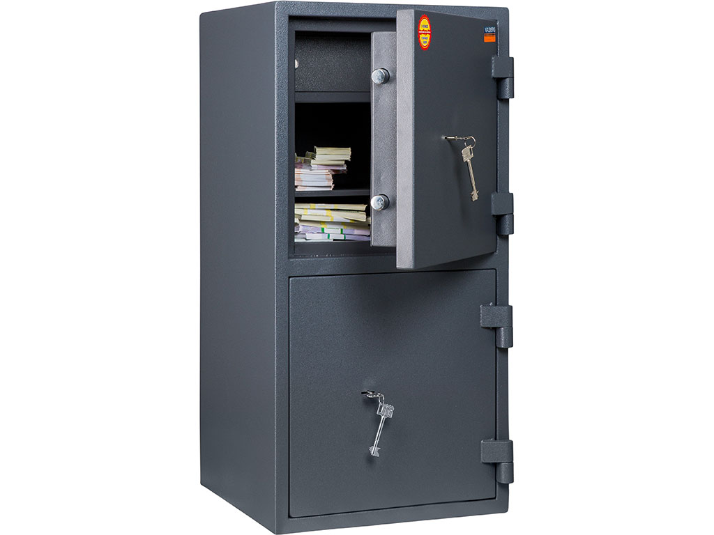 Взломостойкий сейф VALBERG КВАРЦИТ 90Т/2* с ключевым замком