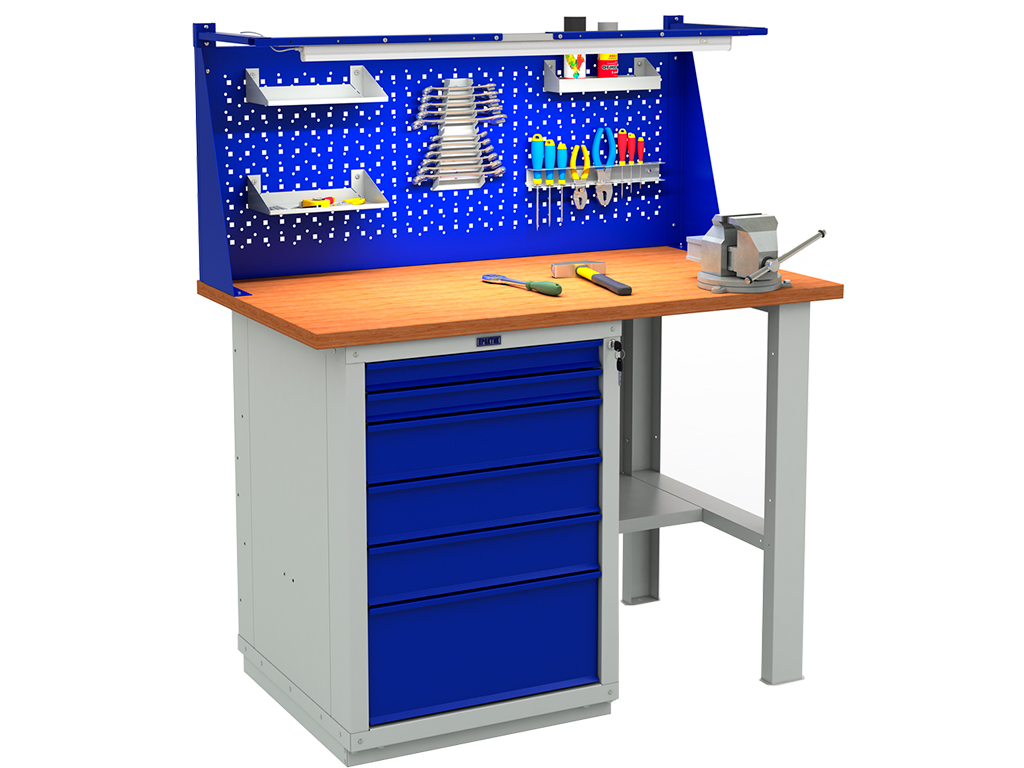 Верстак EXPERT (№205) W120.WS6/F2.011