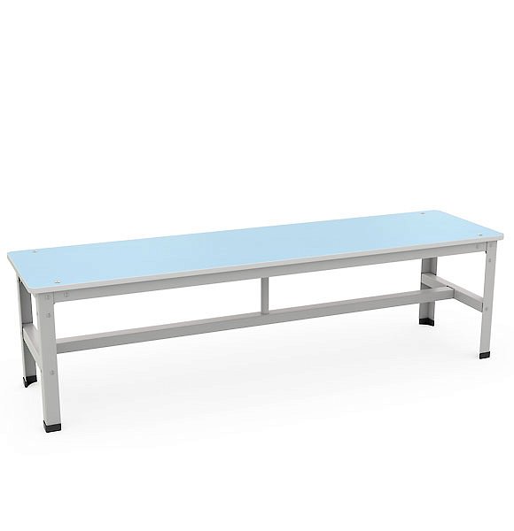 Скамья гардеробная маленькая сварная ДиКом ДСП 1500 разб.-C