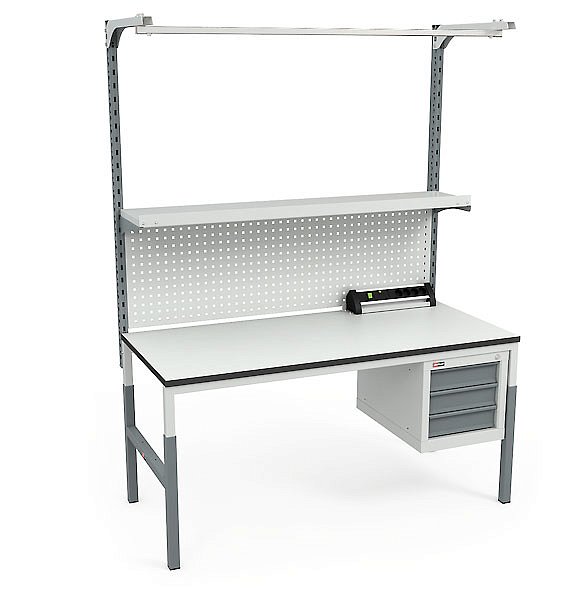 Стол монтажный ДиКом СР-М-150-03 ESD Пластик