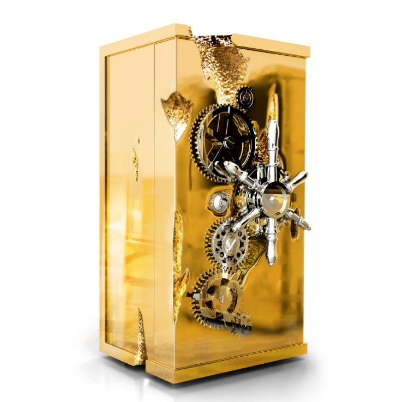 Взломостойкий сейф Boca Do Lobo MILLIONAIRE GOLD с ключевым замком