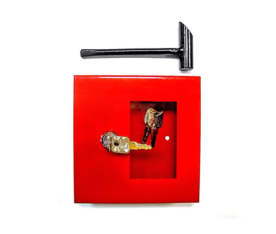 Шкаф для ключей К-01 под 1 ключ, с молотком