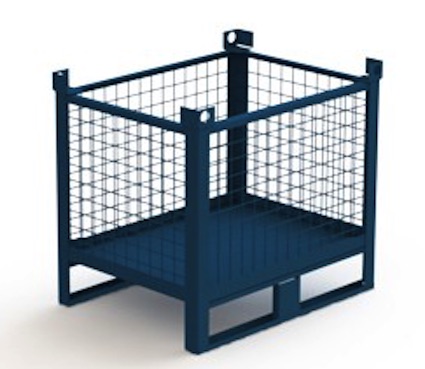 Контейнер металлический сетчатый КС-04