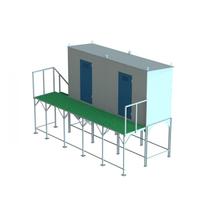 Хранилище для 50 баллонов на подставке разборное