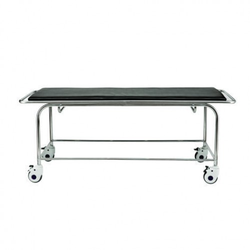 Тележка-каталка из нержавеющей стали E-2 со съемными носилками