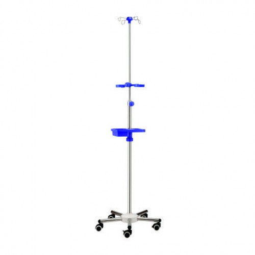 Штатив для вливаний на колесах 004