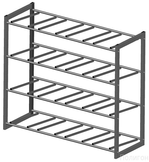 Стеллаж для бутылей 16 Редут-16