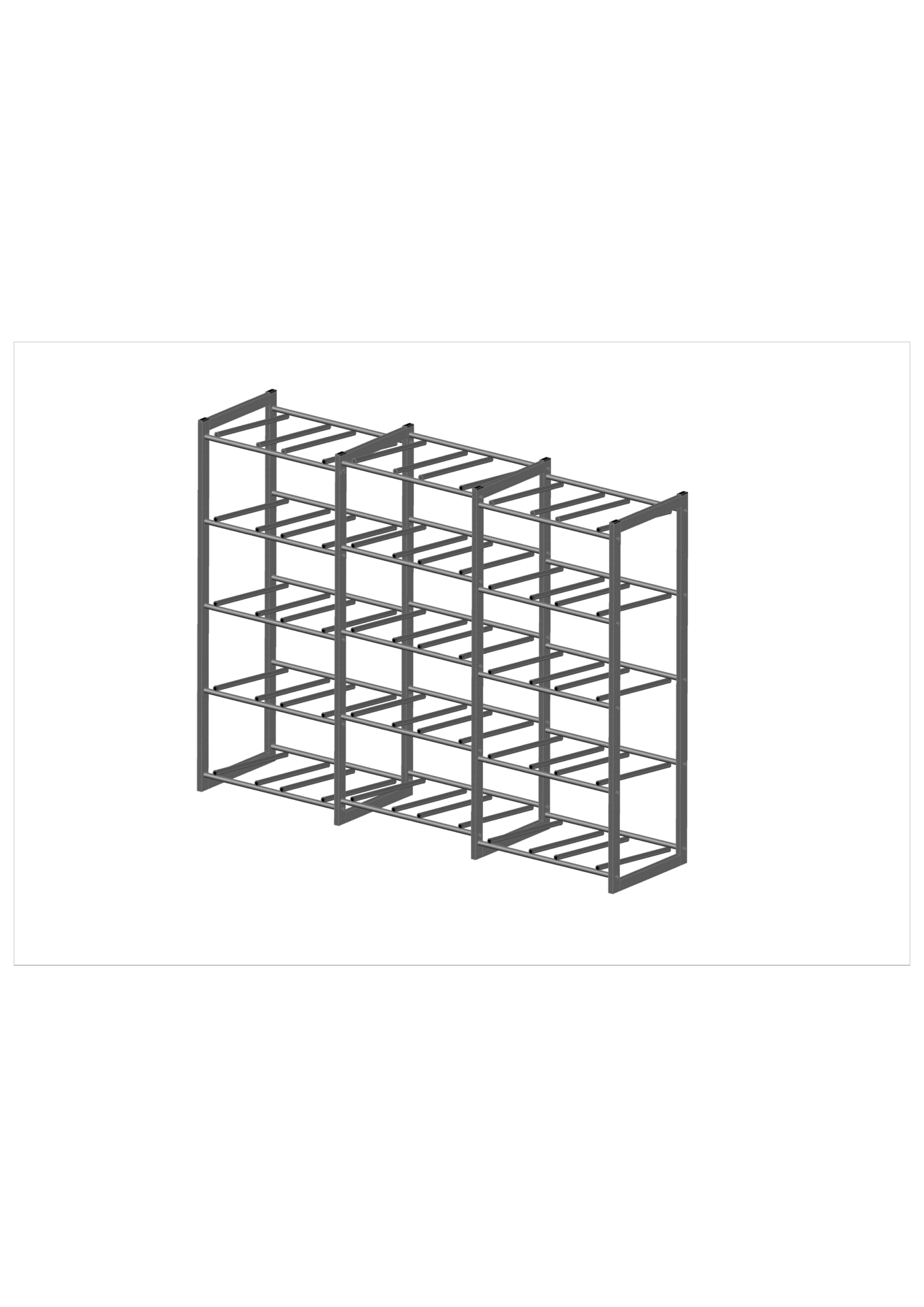 Стеллаж для бутылей 30 Редут 30