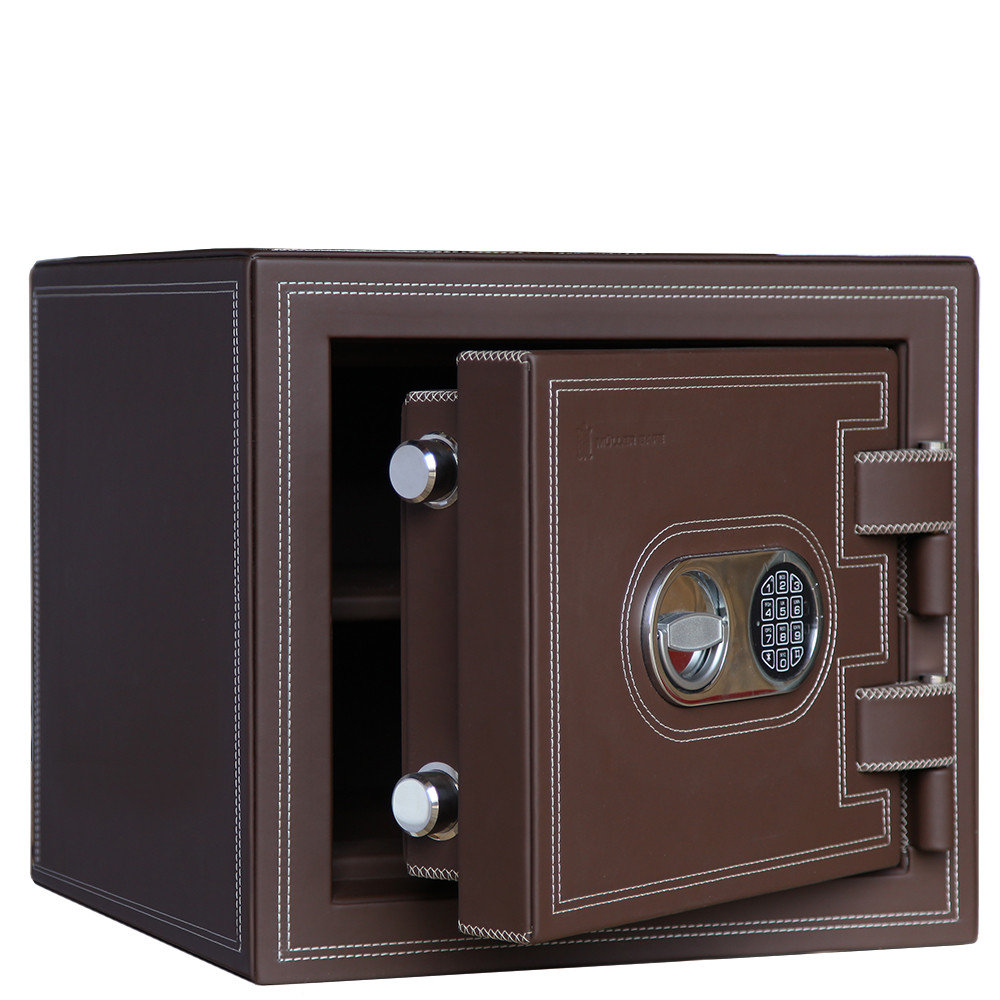 Сейф взломостойкий Muller Safe St.Gallen 40250 Strong Dunkel Braun Nappa с электронным кодовым замком