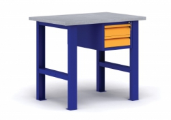 Верстак металлический с подвесным ящиком ВП-Э