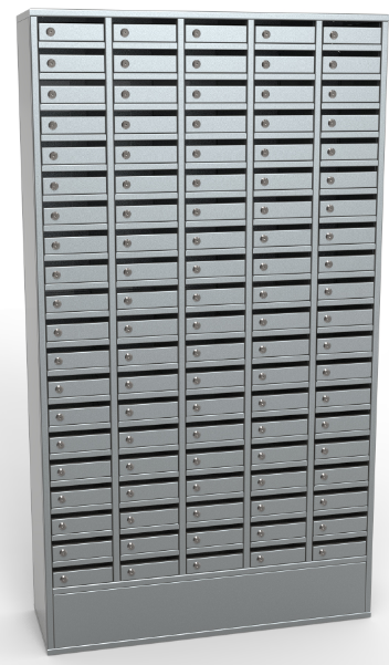 Шкаф для мобильных телефонов ШТМ 100-Щ