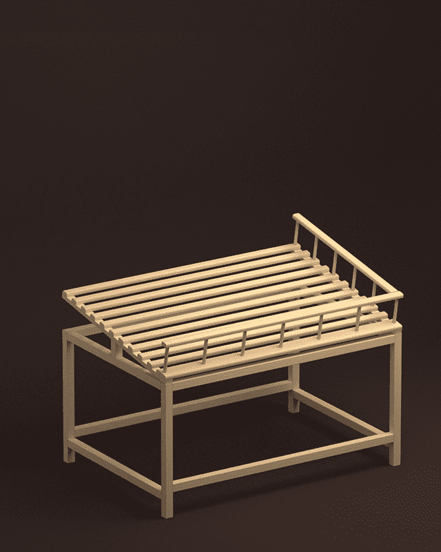 Развал для хлеба стол правый