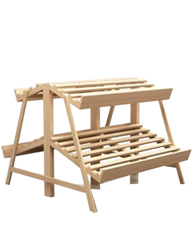 Овощной развал деревянный двусторонний