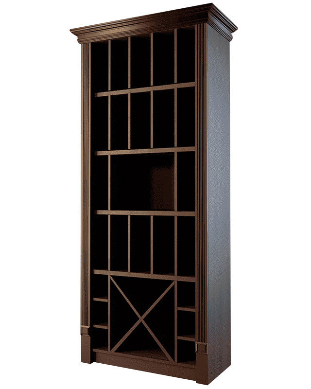 Шкаф для элитного алкоголя с большими секциями LD-006