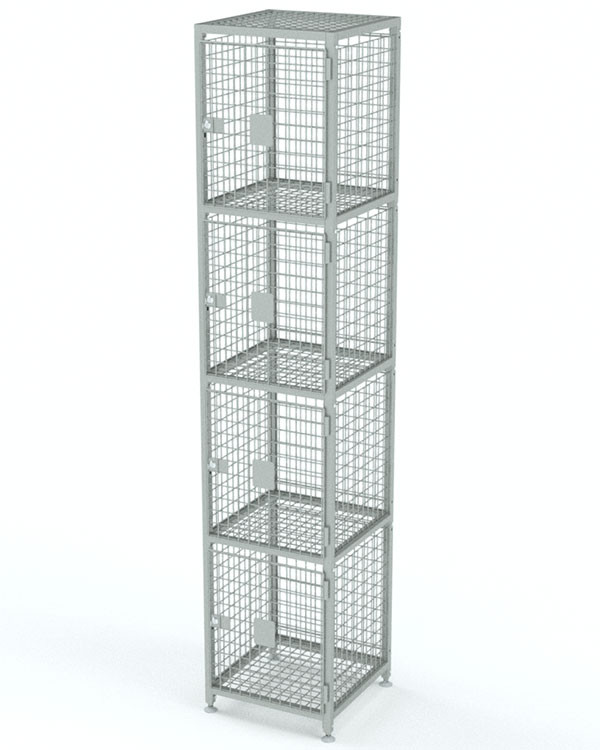 Вертикальная сумочница 4 ячейки