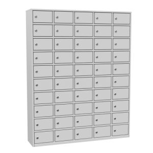 Шкаф металлический абонентский ША-50 (1380х1100х250)