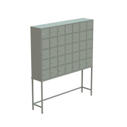 Шкаф абонентский на подставке (35 ячеек; 1805х1585х325)