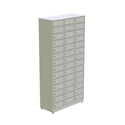 Шкаф металлический на 42 ячейки (1700х830х350)