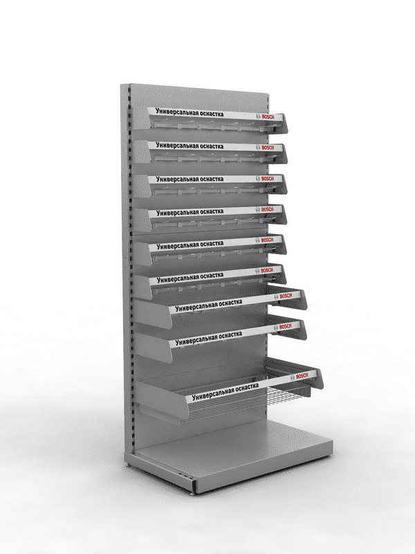 Металлический торговый стенд