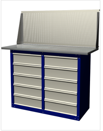 Верстак C-55 с перфорированным экраном