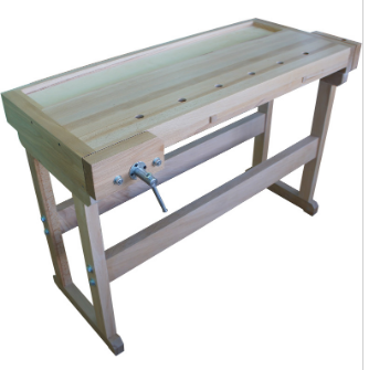 Верстак с усиленным подверстачьем Школьный+ (бук)