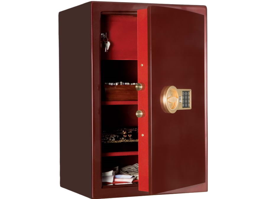 Взломостойкий сейф VALBERG КАРАТ-67Т EL GOLD с электронным кодовым  замком