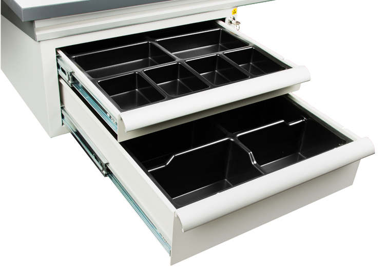 Антистатические вкладыши-треи для ящиков тумб V-01 ESD