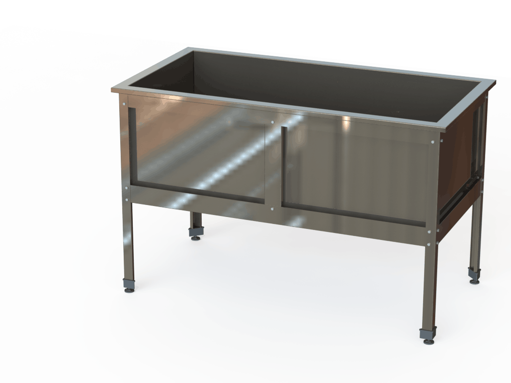 Ванна сварная 1 секционная котломоечная ВМСН1-12/6