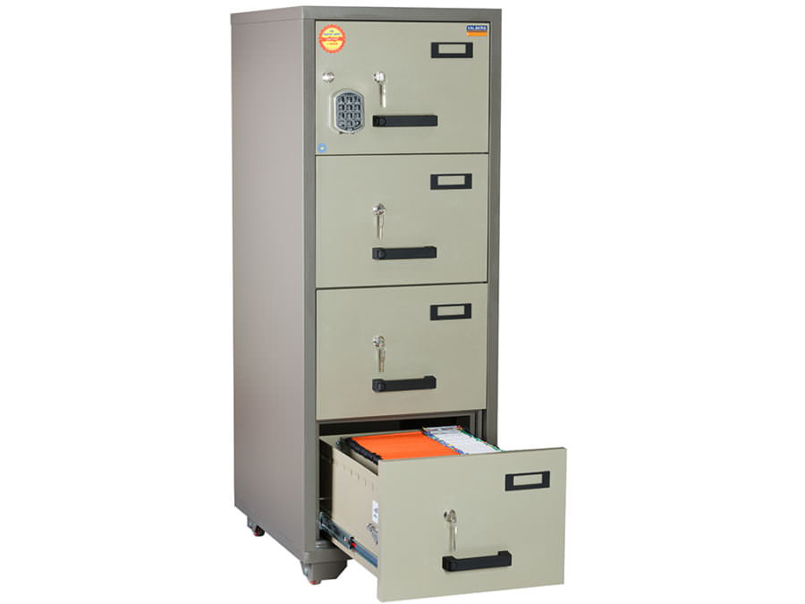 Картотека с электронным кодовым замком VALBERG FC 4E-KK