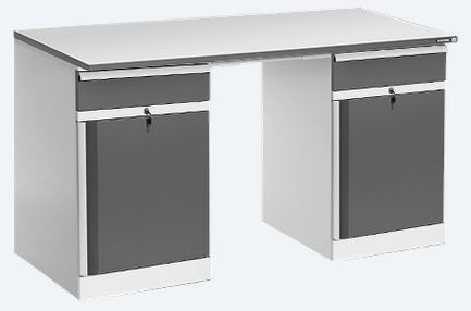 Стол рабочий КОНСТАНТ CP-18-7+ТМБ-02+ТМБ-02 ESD