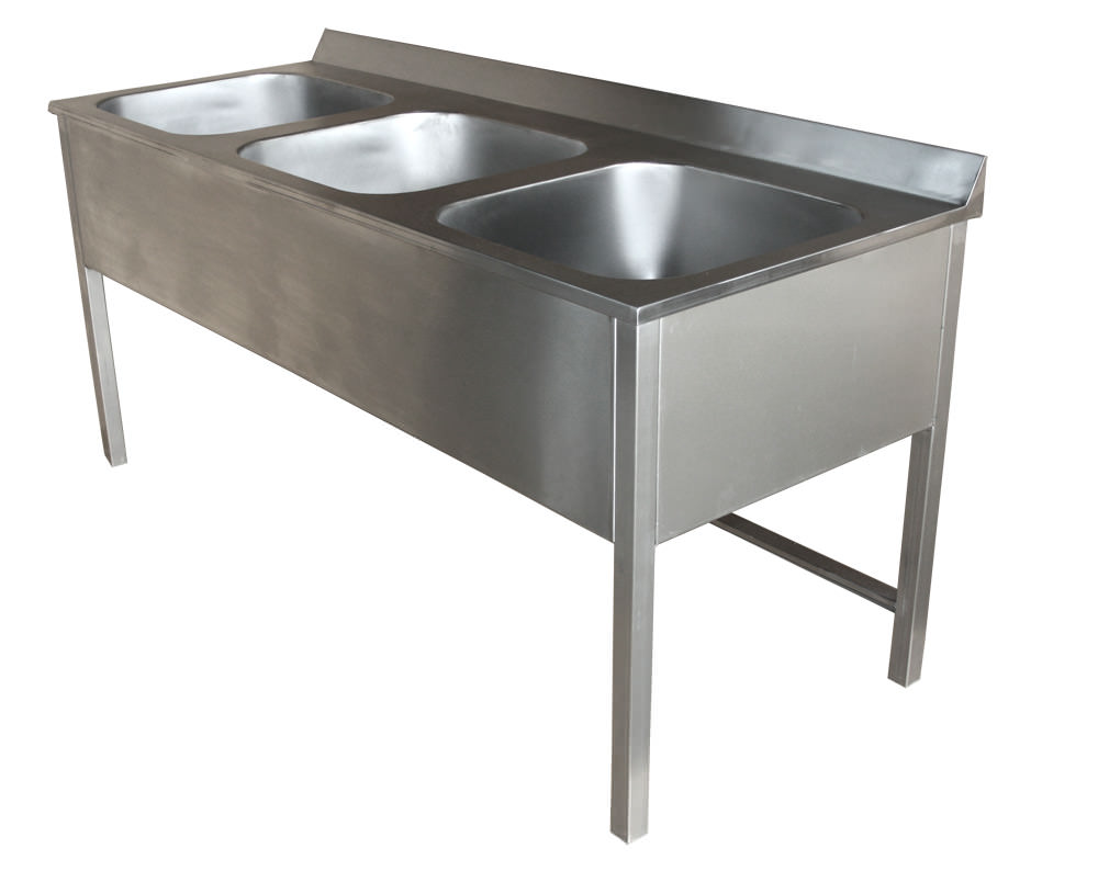 3-х секционная цельнотянутая ванна ВМЦ3-18/6-453Б-П