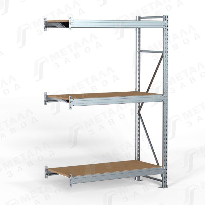 Стеллаж SGR-V-ДСП-Zn 1585 3,0-DS
