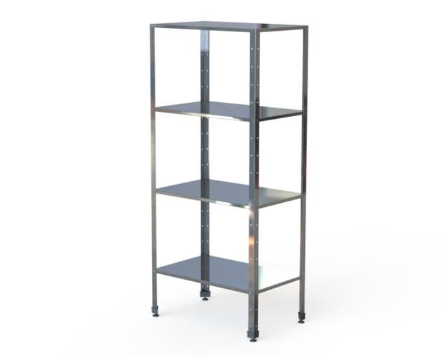 Комплект сплошных полок для стеллажа ПСТ-15/4