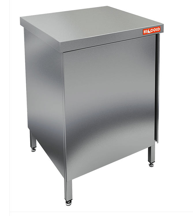 Стол нержавеющий центральный с распашной дверью НСЗ-6/7Л