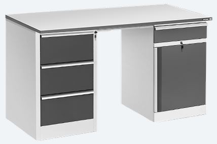 Стол рабочий КОНСТАНТ CP-15-7+ДР-03+ТМБ-02