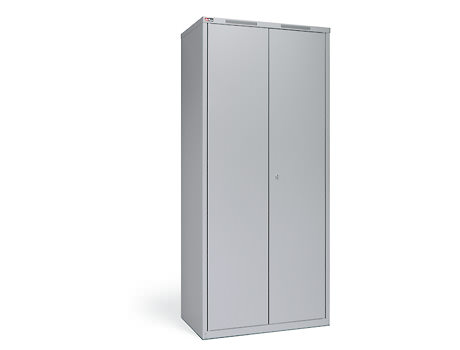Металлический шкаф для одежды ОД-421-О (1 замок)