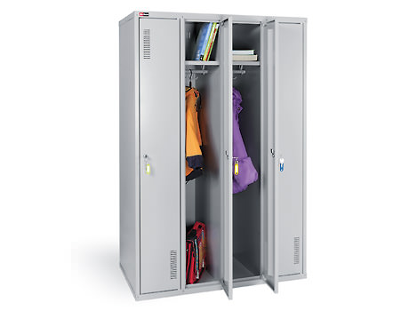 Металлический шкаф для одежды ОД-247