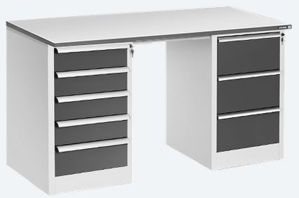 Стол рабочий КОНСТАНТ CP-15-7+ДР-05+ДР-03