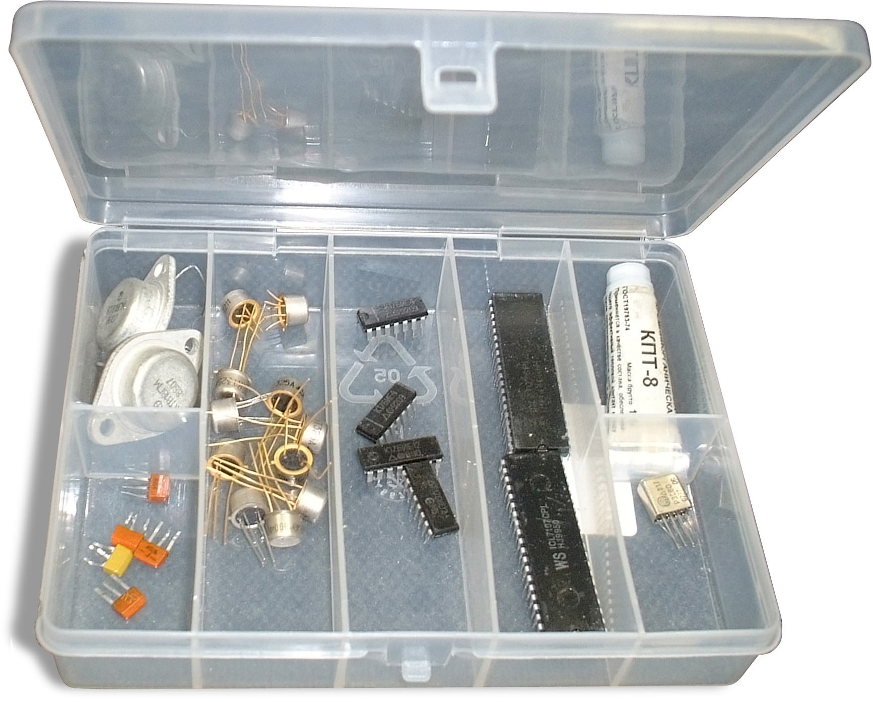 Контейнер для компонентов ESTUCHE 23-1