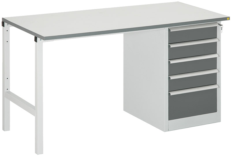 Стол рабочий КОНСТАНТ СР-15-7+ДР-05 ESD