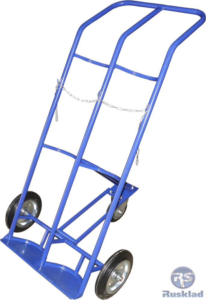 Двухколесная тележка для перевозки двух баллонов ГБ-2