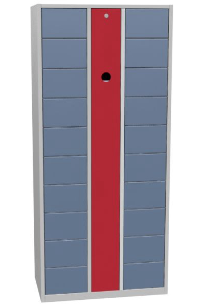 Шкаф для мобильных телефонов ШТ-20 v4 с электронными замками