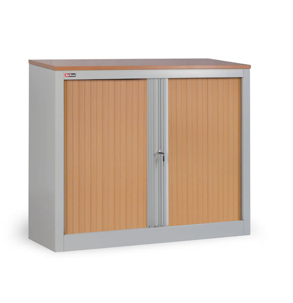 Шкаф офисный КД-141 со столешницей Бук светлый