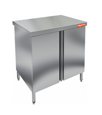 Стол нержавеющий центральный с распашными дверями НСЗ-7/7